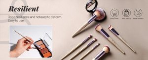 Профессиональный косметических кистей BS-MALL - 18 шт