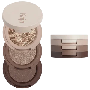 Трио теней для век Kaja Eye Bento Bouncy Eyeshadow Trio - Forest Night 19