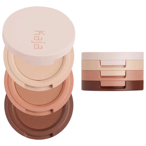 Трио теней для век Kaja Eye Bento Bouncy Eyeshadow Trio - Velvet Dream 13