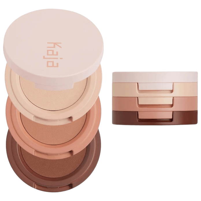 Трио теней для век Kaja Eye Bento Bouncy Eyeshadow Trio - Velvet Dream 13