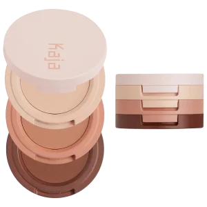 Трио теней для век Kaja Eye Bento Bouncy Eyeshadow Trio - Velvet Dream 13