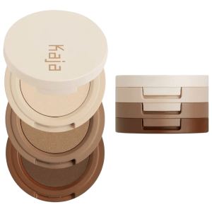 Трио теней для век Kaja Eye Bento Bouncy Eyeshadow Trio - Neutral Moment 14