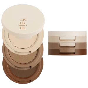 Трио теней для век Kaja Eye Bento Bouncy Eyeshadow Trio - Neutral Moment 14