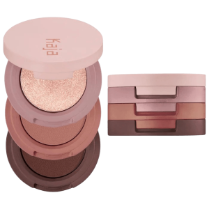Трио теней для век Kaja Eye Bento Bouncy Eyeshadow Trio - Chocolate Dahlia 08