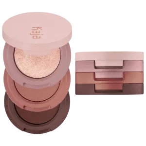 Трио теней для век Kaja Eye Bento Bouncy Eyeshadow Trio - Chocolate Dahlia 08
