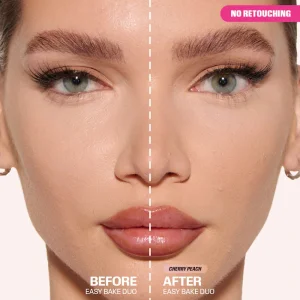 HUDA BEAUTY Easy Bake Blurring Loose Baking & Setting Powder - Cherry Peach рассыпchan pudra