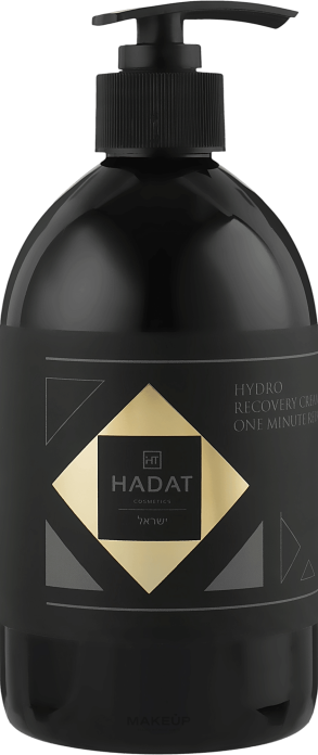 Hadat Hydro Recovery Cream One Minute Repair - 500ml sochni 1 daqiqada intensiv tiklash uchun krem
