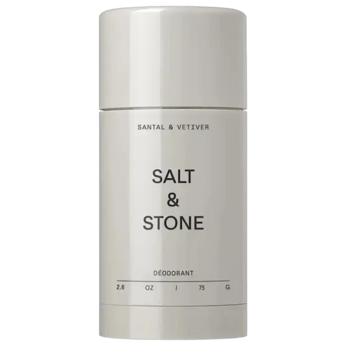 Дезодорант повышенной эффективности без алюминия Salt & Stone Santal & Vetiver - 75 g