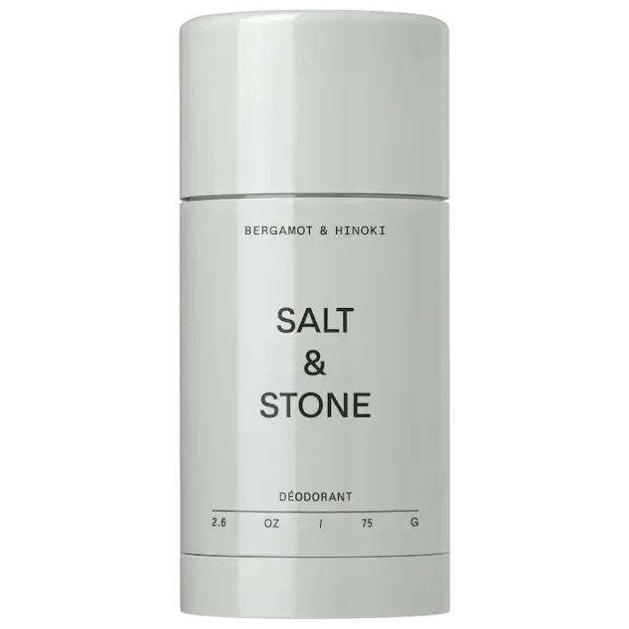 Дезодорант повышенной эффективности без алюминия Salt & Stone Bergamot & Hinoki - 75 g
