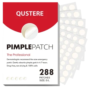 Гидроколлоидные пластыри от прыщей QUSTERE Pimple Patches - 288 шт