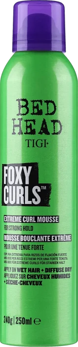 Мусс для сильной фиксации вьющихся волос TIGI Bed Head Foxy Curls Mousse - 250 мл