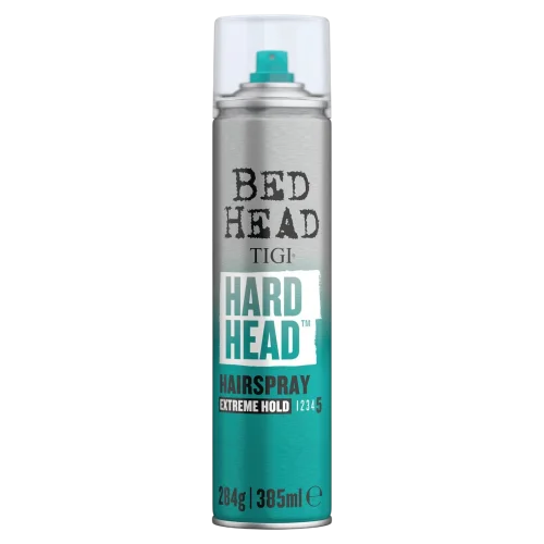 Лак для волос сверхсильной фиксации TIGI Bed Head Hard Head Hairspray Extreme Hold Level 5 - 385 ml