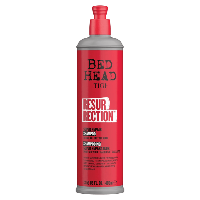 Шампунь для слабых и ломких волос TIGI Bed Head Resurrection Super Repair Shampoo - 400 ml