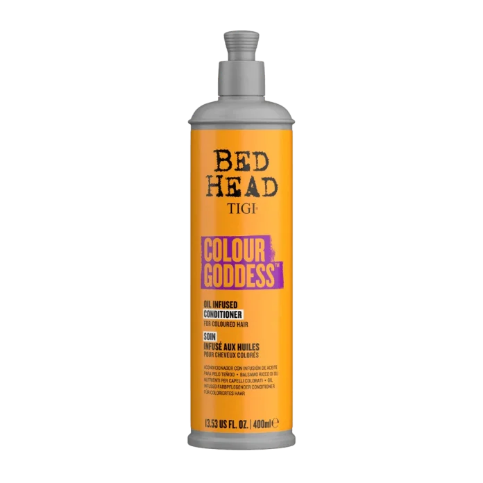 TIGI Bed Head Colour Goddess Conditioner - 400 ml bo'yalgan sochlar uchun konditsioner