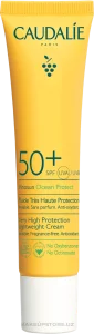 Легкий солнцезащитный крем для лица Caudalie Vinosun Protect Very High Lightweight Cream SPF 50+ - 20 ml