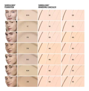 Сияющая увлажняющая тональная основа MAKEUP BY MARIO SurrealSkin® Luminous Hydrating Foundation - 0.5N