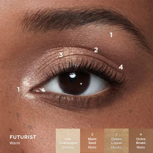 Палетка теней для век Hourglass Curator™ Eyeshadow Palette - Futurist