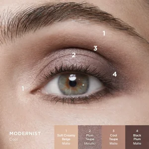 Палетка теней для век Hourglass Curator™ Eyeshadow Palette - Modernist
