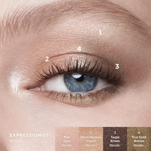 Палетка теней для век Hourglass Curator™ Eyeshadow Palette - Expressionist
