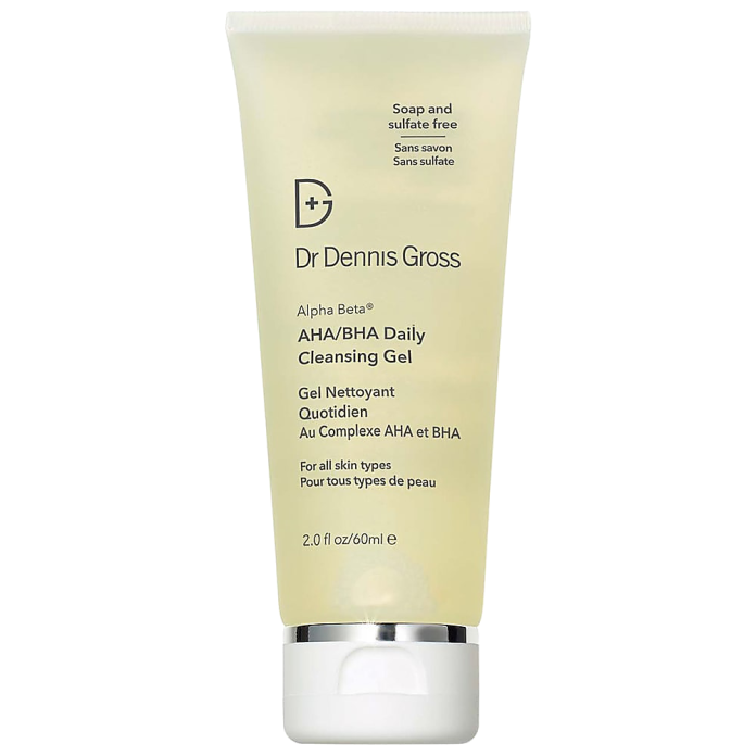 Очищающий гель для лица Dr Dennis Gross Alpha Beta AHA/BHA Daily Cleansing Gel, 60 мл