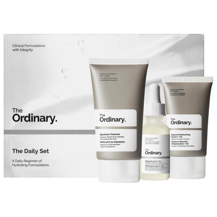 Набор для ежедневного ухода за лицом The Ordinary The Daily Set, 3 средства