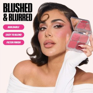 Палетка румян и хайлайтера HUDA BEAUTY Blush Filter Blurring Blushlighters Palette, 7.5 г
