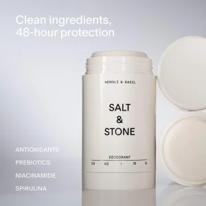 Дезодорант без алюминия SALT & STONE Neroli & Basil Extra-Strength