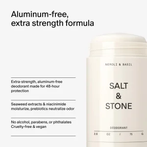 Дезодорант без алюминия SALT & STONE Neroli & Basil Extra-Strength