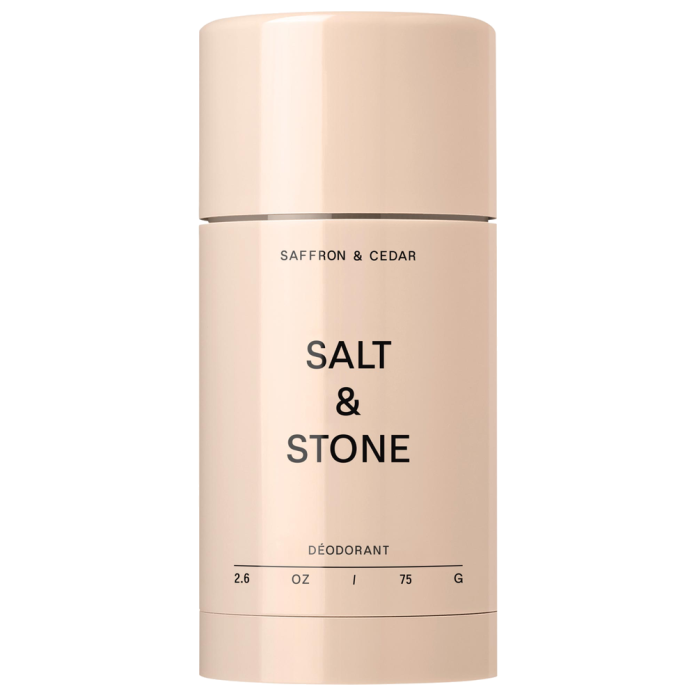 Дезодорант без алюминия SALT & STONE Saffron & Cedar Extra-Strength, 75 г