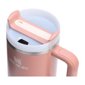 Stanley Quencher H2.0 FlowState trubkali va dastakli termostakani, 40 oz, Exclusive Sienna