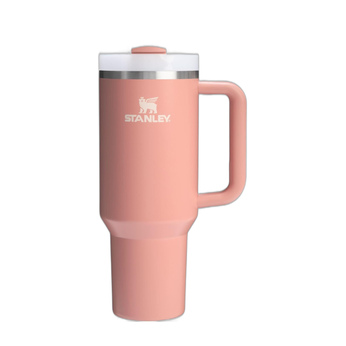 Термостакан с трубочкой и ручкой Stanley Quencher H2.0 FlowState Tumbler, 40 oz, Exclusive Sienna