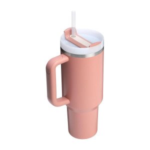 Stanley Quencher H2.0 FlowState trubkali va dastakli termostakani, 40 oz, Exclusive Sienna