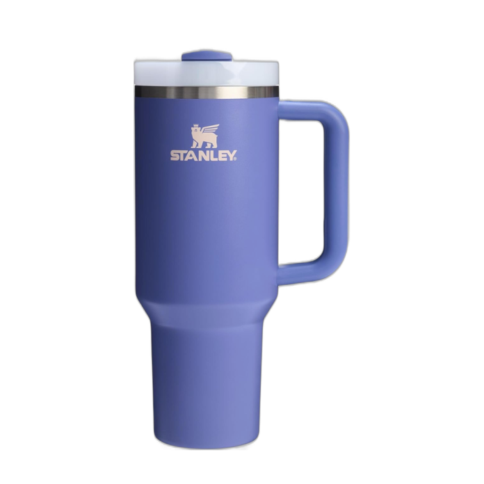 Термостакан с трубочкой и ручкой Stanley Quencher H2.0 FlowState Tumbler, 40 oz, Exclusive Lupine