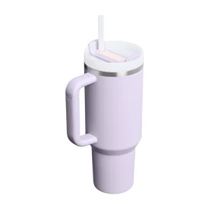 Stanley Quencher H2.0 FlowState trubkali va dastakli termostakani, 40 oz, Purple Dust