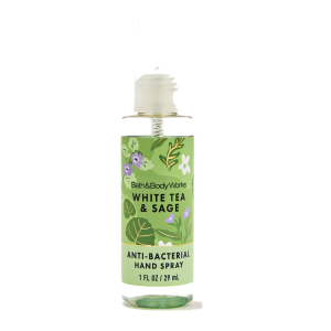 Антибактериальный спрей для рук Bath & Body Works White Tea & Sage Hand Sanitizer Spray, 29 мл