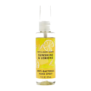 Антибактериальный спрей для рук Bath & Body Works Sunshine & Lemons Hand Sanitizer Spray, 29 мл