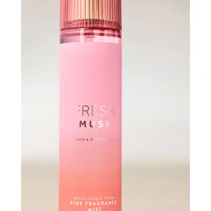 Парфюмированный спрей для тела и волос Bath & Body Works Fresh Musk Fine Fragrance Mist, 236 мл