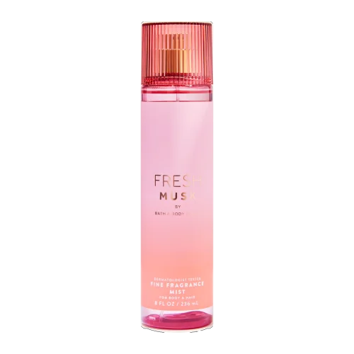 Парфюмированный спрей для тела и волос Bath & Body Works Fresh Musk Fine Fragrance Mist, 236 мл
