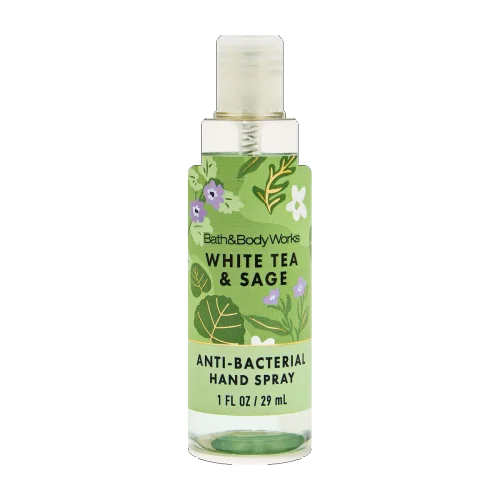 Антибактериальный спрей для рук Bath & Body Works White Tea & Sage Hand Sanitizer Spray, 29 мл