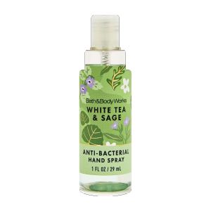 Антибактериальный спрей для рук Bath & Body Works White Tea & Sage Hand Sanitizer Spray, 29 мл