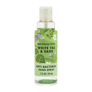 Антибактериальный спрей для рук Bath & Body Works White Tea & Sage Hand Sanitizer Spray, 29 мл