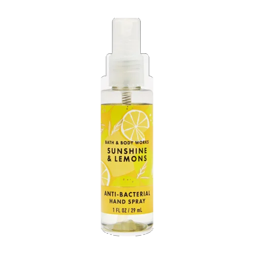 Антибактериальный спрей для рук Bath & Body Works Sunshine & Lemons Hand Sanitizer Spray, 29 мл