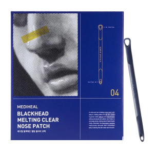 Патчи для очищения пор носа MEDIHEAL Blackhead Melting Clear Nose Patch, 4 шт