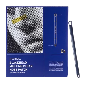 Патчи для очищения пор носа MEDIHEAL Blackhead Melting Clear Nose Patch - 4 шт