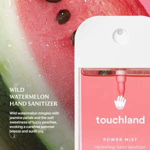 Qo'llar uchun antibakterial sprey Touchland Power Mist Wild Watermelon, 30 ml
