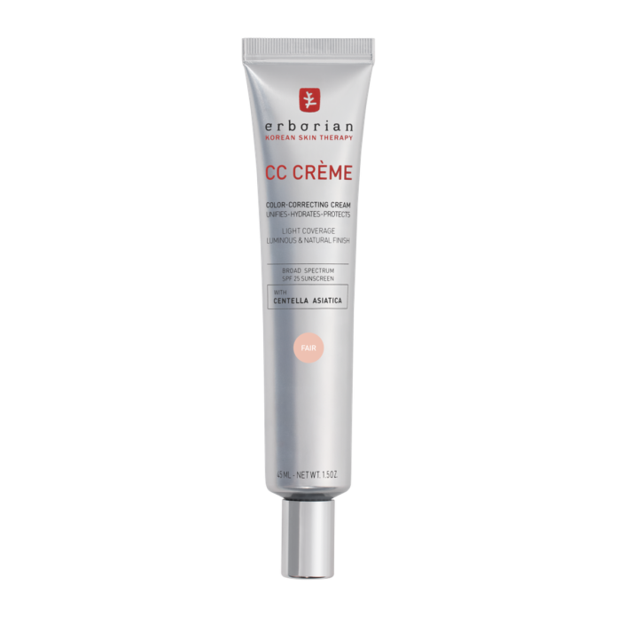CC-крем для лица Erborian CC Cream Fair (Clair) SPF 25, 45 мл