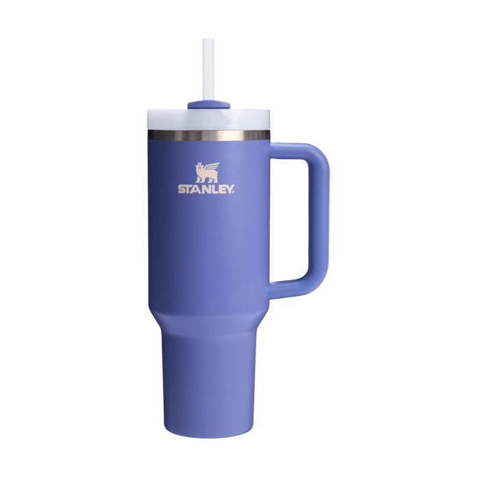 Термостакан с трубочкой и ручкой Stanley Quencher H2.0 FlowState Tumbler - Exclusive Lupine - 40 oz