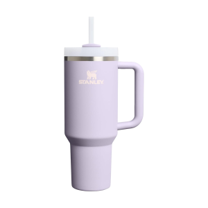 Термостакан с трубочкой и ручкой Stanley Quencher H2.0 FlowState Tumbler - Purple Dust - 40 oz