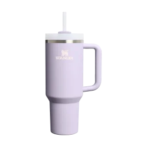 Термостакан с трубочкой и ручкой Stanley Quencher H2.0 FlowState Tumbler - Purple Dust - 40 oz