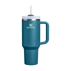 Stanley Quencher H2.0 FlowState trubkali va dastakli termostakani, 40 oz, Coastal Teal